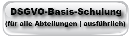 DSGVO Basis Schulung